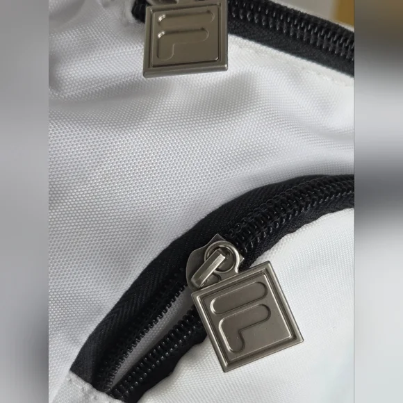 Fila White Beltbag with Black, Red And Blue Accents - Picture 8 of 8